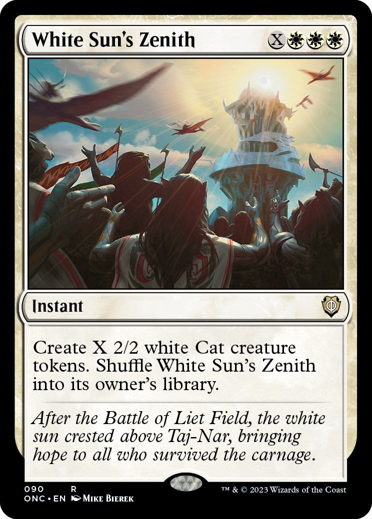 White Sun's Zenith [Phyrexia: All Will Be One Commander] | Exor Games New Glasgow