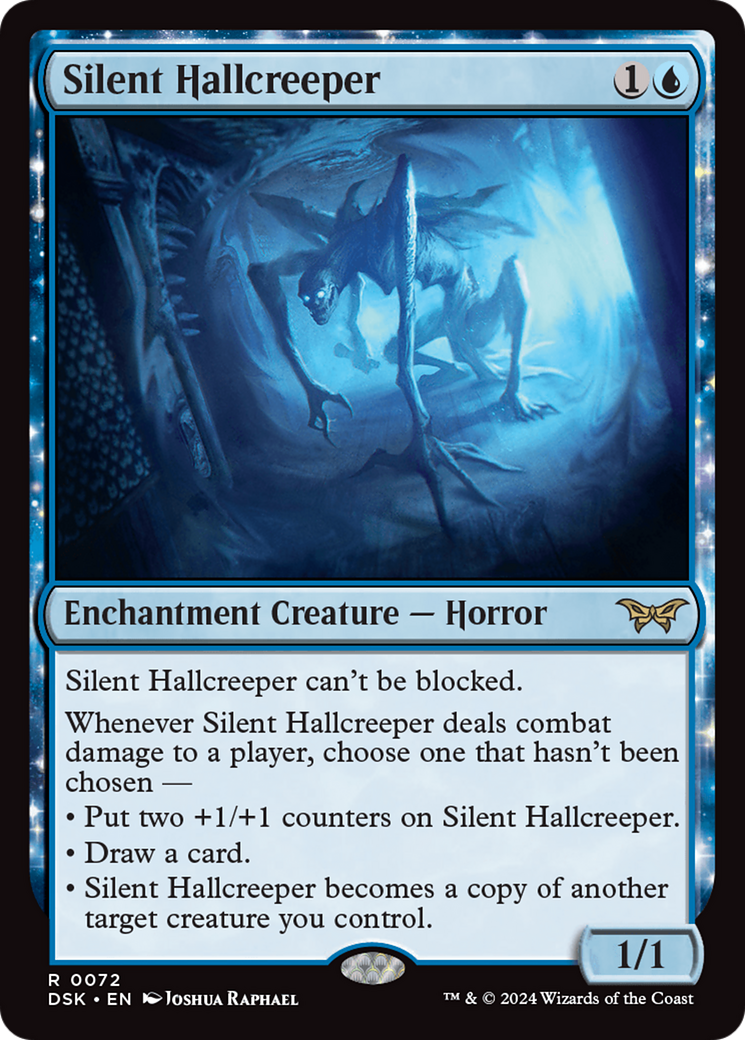 Silent Hallcreeper [Duskmourn: House of Horror] | Exor Games New Glasgow