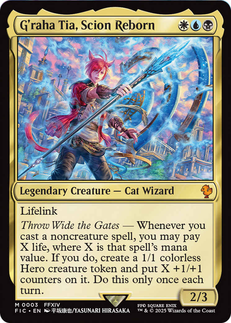 G'raha Tia, Scion Reborn [FINAL FANTASY Commander] | Exor Games New Glasgow