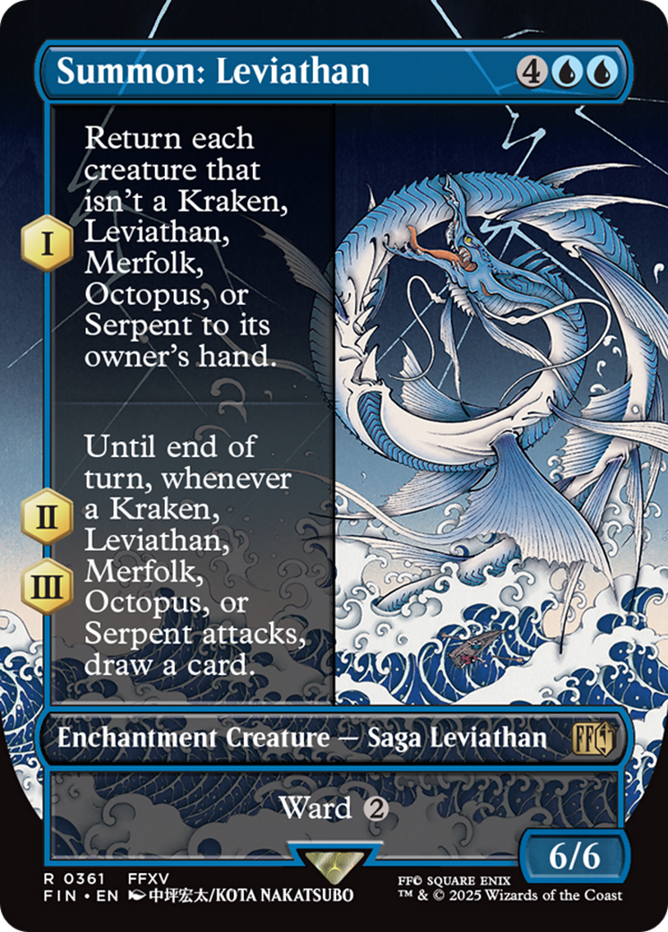Summon: Leviathan (Borderless) [FINAL FANTASY] | Exor Games New Glasgow