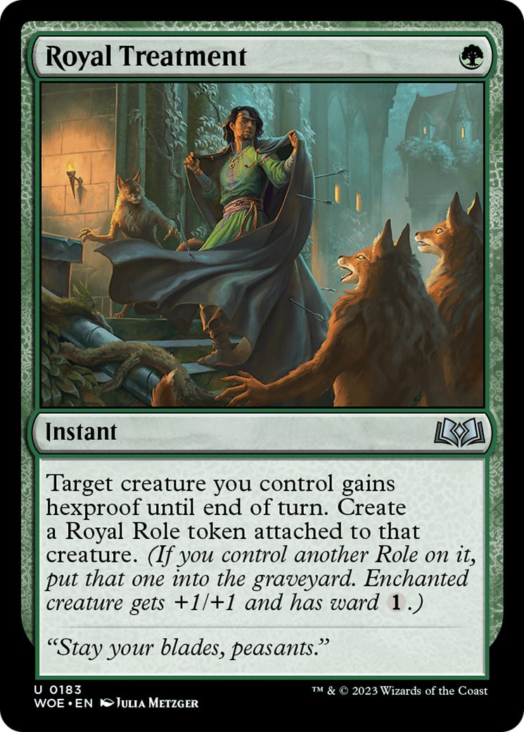 Royal Treatment [Wilds of Eldraine] | Exor Games New Glasgow