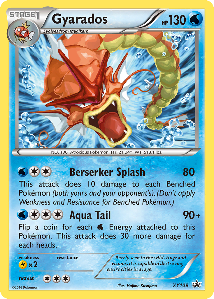 Gyarados (XY109) [XY: Black Star Promos] | Exor Games New Glasgow