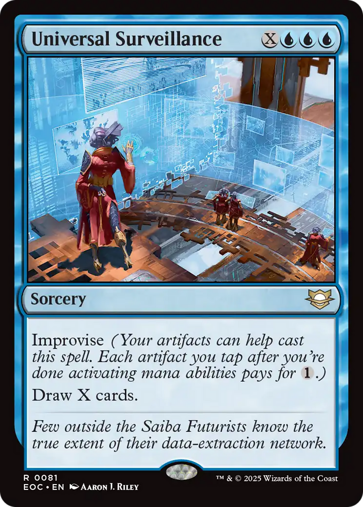 Universal Surveillance [Edge of Eternities Commander] | Exor Games New Glasgow
