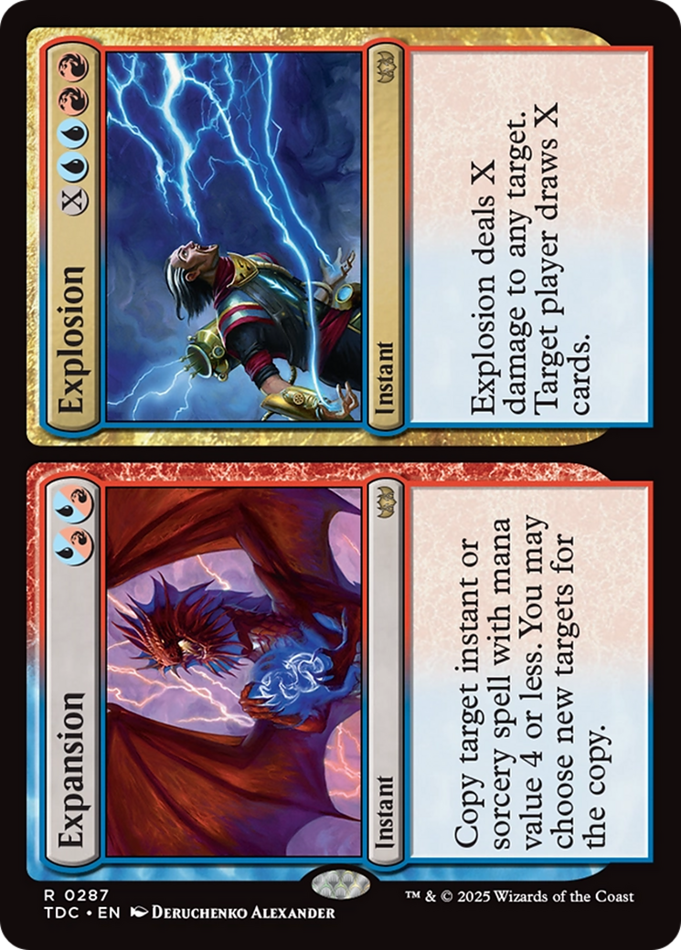 Expansion // Explosion [Tarkir: Dragonstorm Commander] | Exor Games New Glasgow