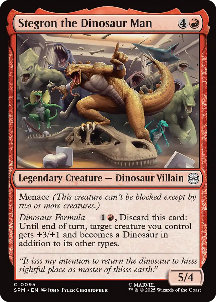 Stegron the Dinosaur Man [Marvel's Spider-Man] | Exor Games New Glasgow