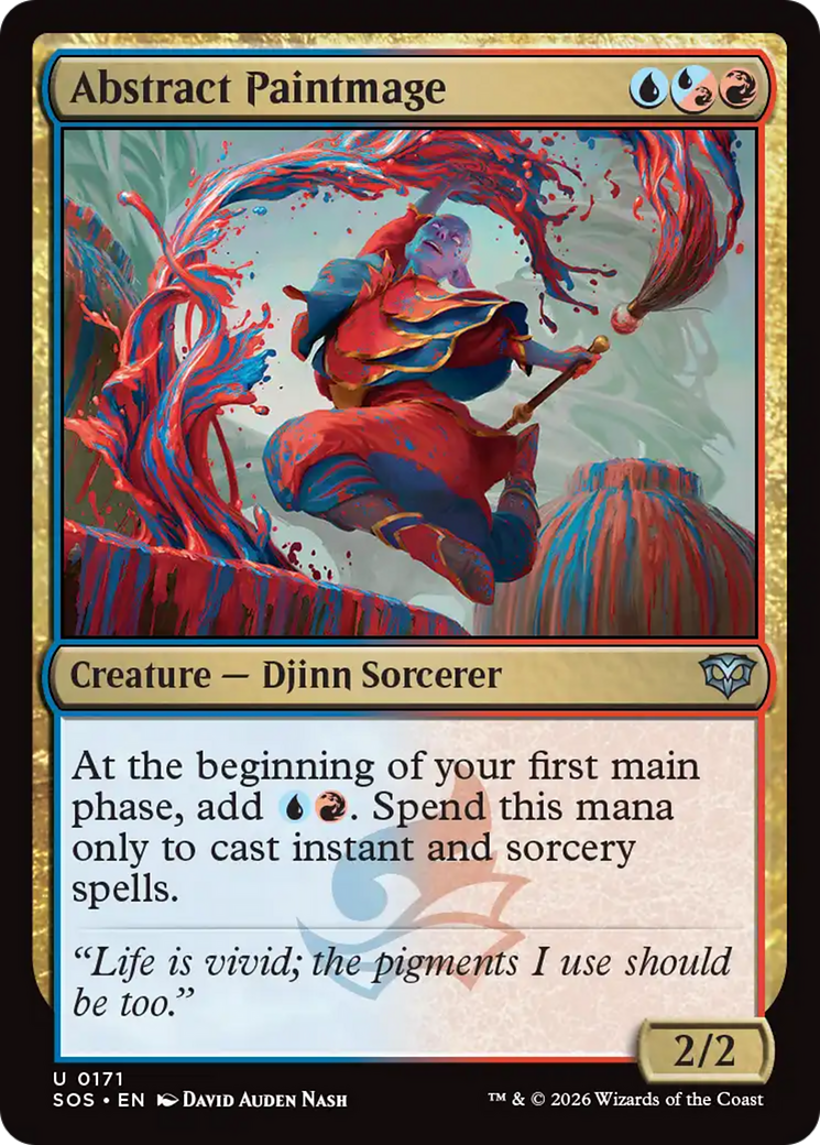 Abstract Paintmage [Secrets of Strixhaven] | Exor Games New Glasgow