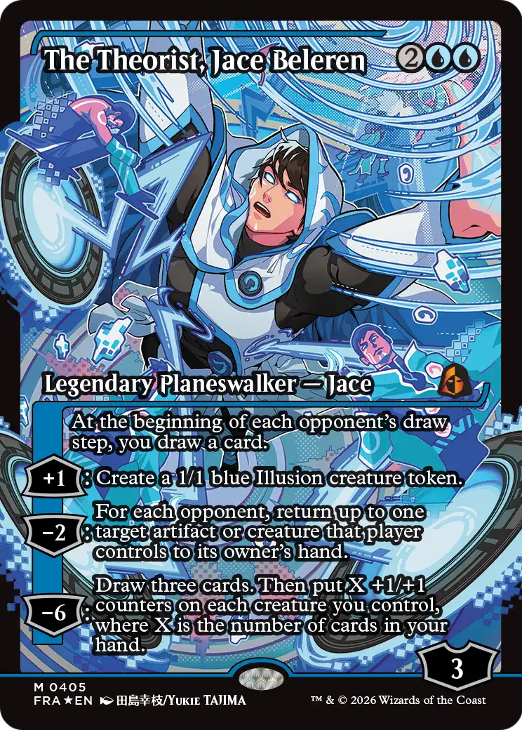 The Theorist, Jace Beleren (Showcase) [Reality Fracture] | Exor Games New Glasgow