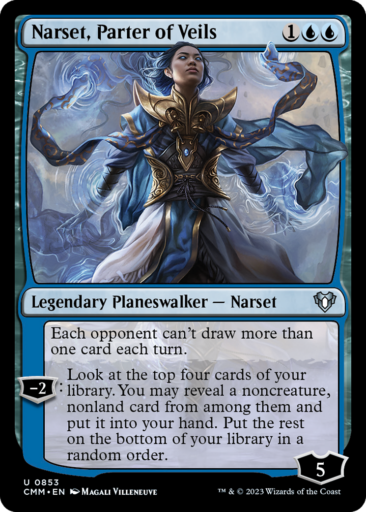 Narset, Parter of Veils [Commander Masters] | Exor Games New Glasgow