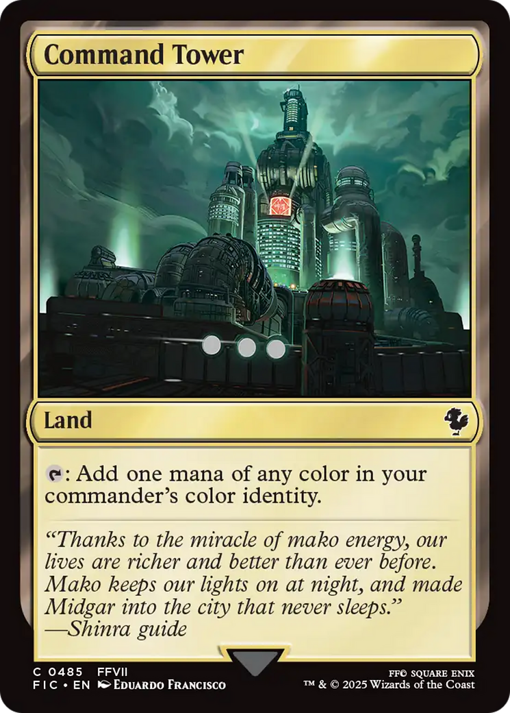 Command Tower (0485) [FINAL FANTASY Commander] | Exor Games New Glasgow