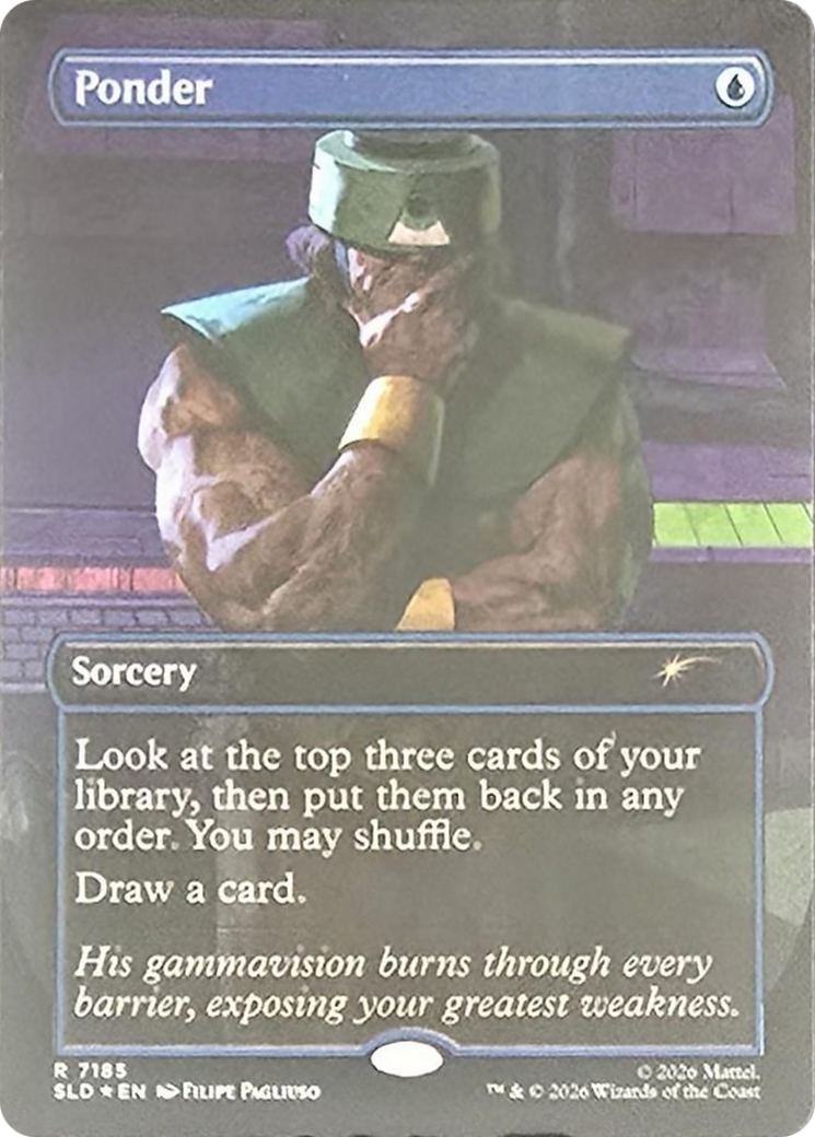 Ponder (7185) [Secret Lair Drop Series] | Exor Games New Glasgow