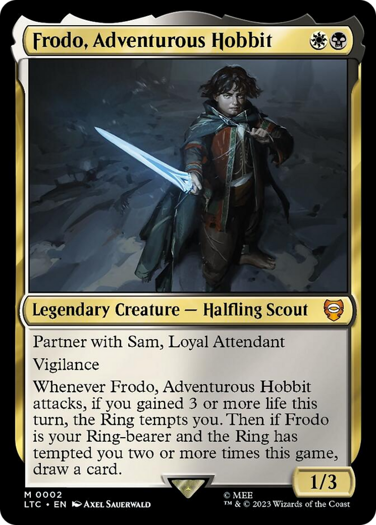 Frodo, Adventurous Hobbit [The Lord of the Rings: Tales of Middle-Earth Commander] | Exor Games New Glasgow