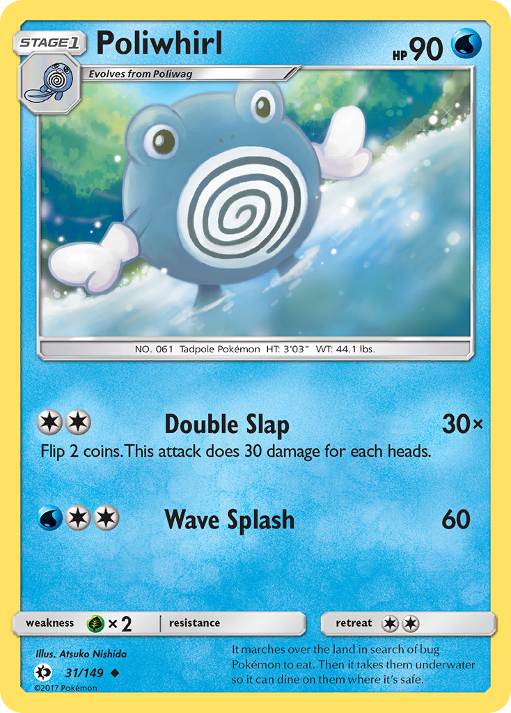 Poliwhirl (31/149) [Sun & Moon: Base Set] | Exor Games New Glasgow