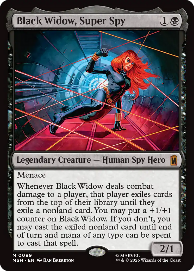 Black Widow, Super Spy [Marvel Super Heroes] | Exor Games New Glasgow