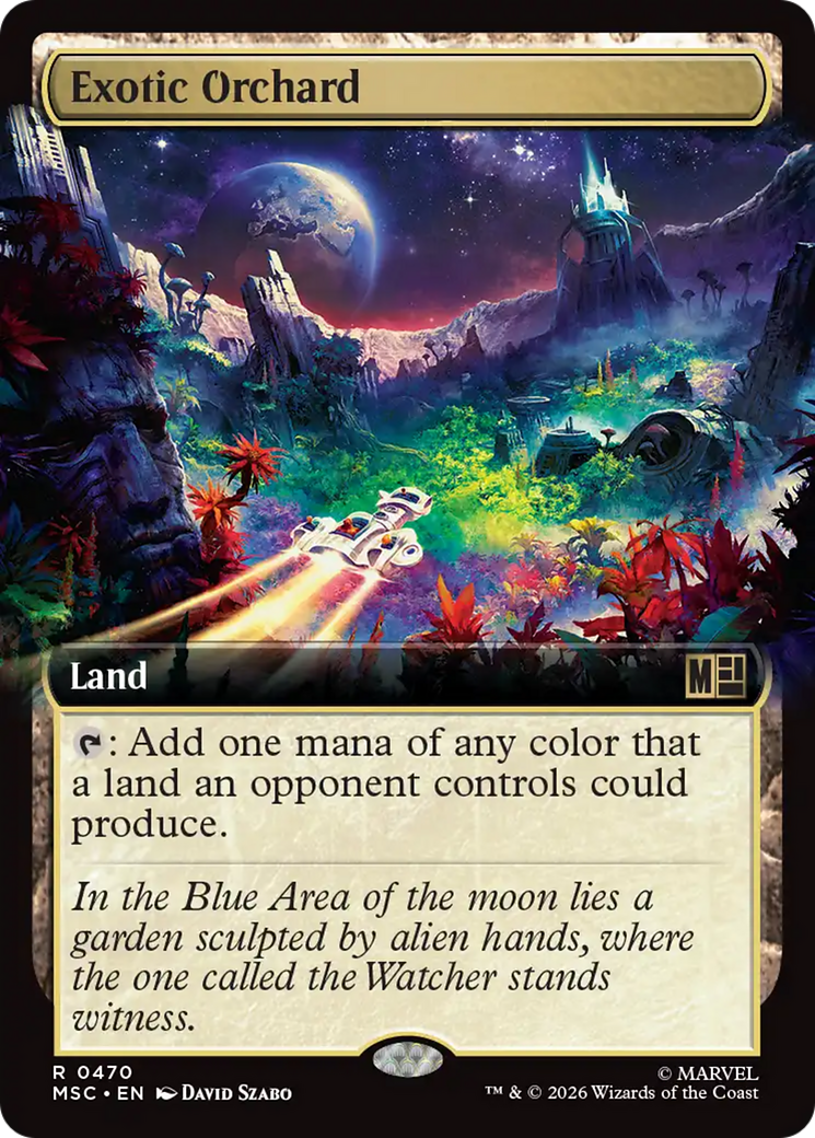 Exotic Orchard (Extended Art) [Marvel Super Heroes Commander] | Exor Games New Glasgow