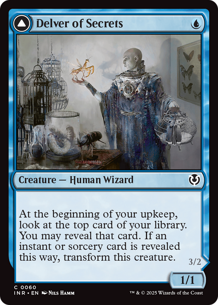 Delver of Secrets // Insectile Aberration [Innistrad Remastered] | Exor Games New Glasgow