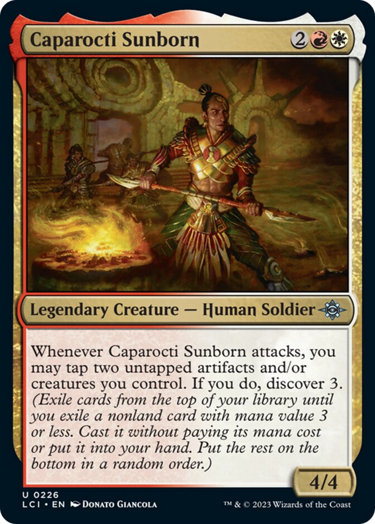 Caparocti Sunborn [The Lost Caverns of Ixalan] | Exor Games New Glasgow