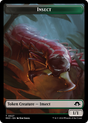 Eldrazi Spawn // Insect (0027) Double-Sided Token [Modern Horizons 3 Tokens] | Exor Games New Glasgow