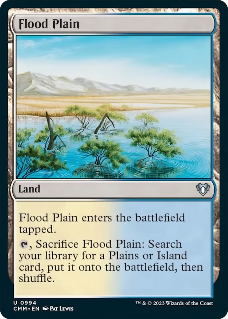 Flood Plain [Commander Masters] | Exor Games New Glasgow