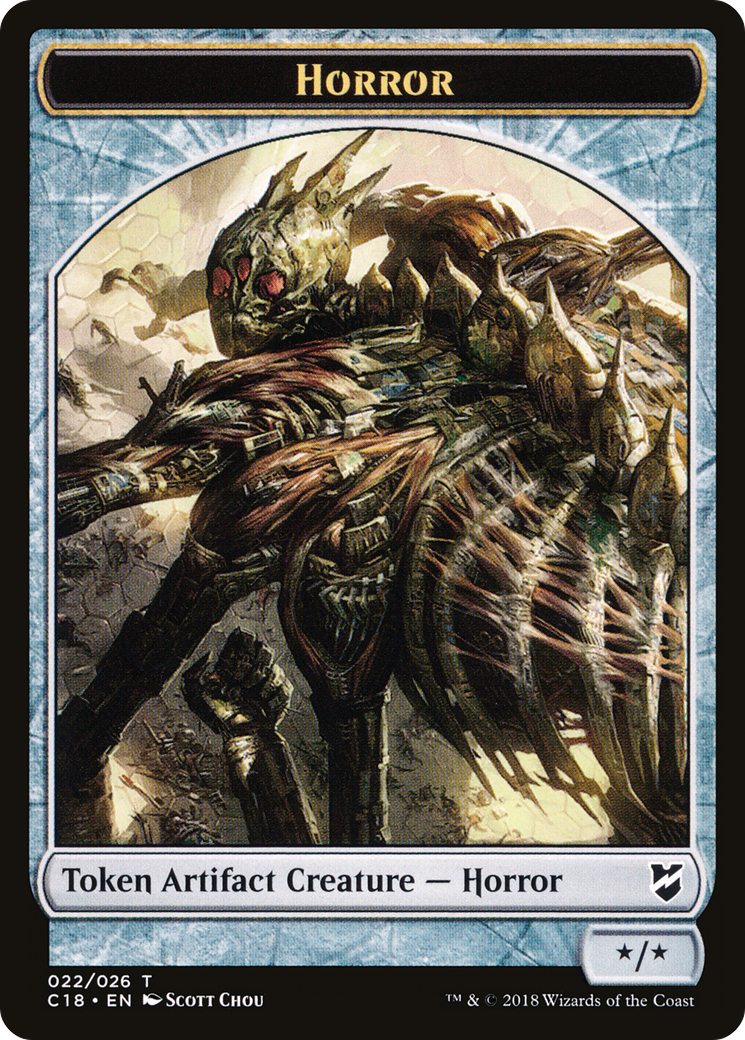 Inkling // Horror Double-Sided Token [The List] | Exor Games New Glasgow