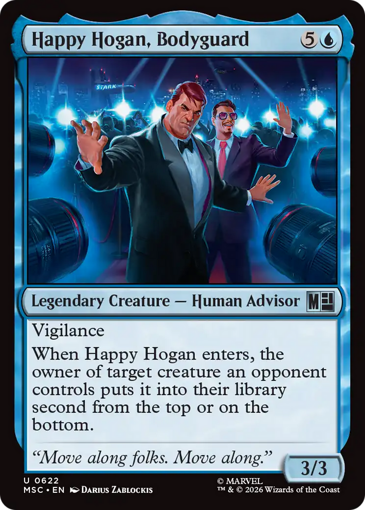 Happy Hogan, Bodyguard [Marvel Super Heroes Commander] | Exor Games New Glasgow