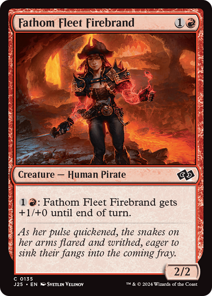 Fathom Fleet Firebrand [Foundations Jumpstart] | Exor Games New Glasgow