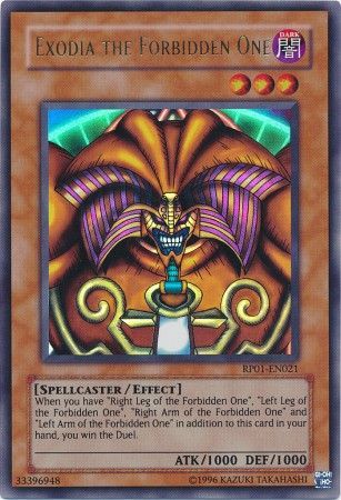 Exodia the Forbidden One [RP01-EN021] Ultra Rare | Exor Games New Glasgow