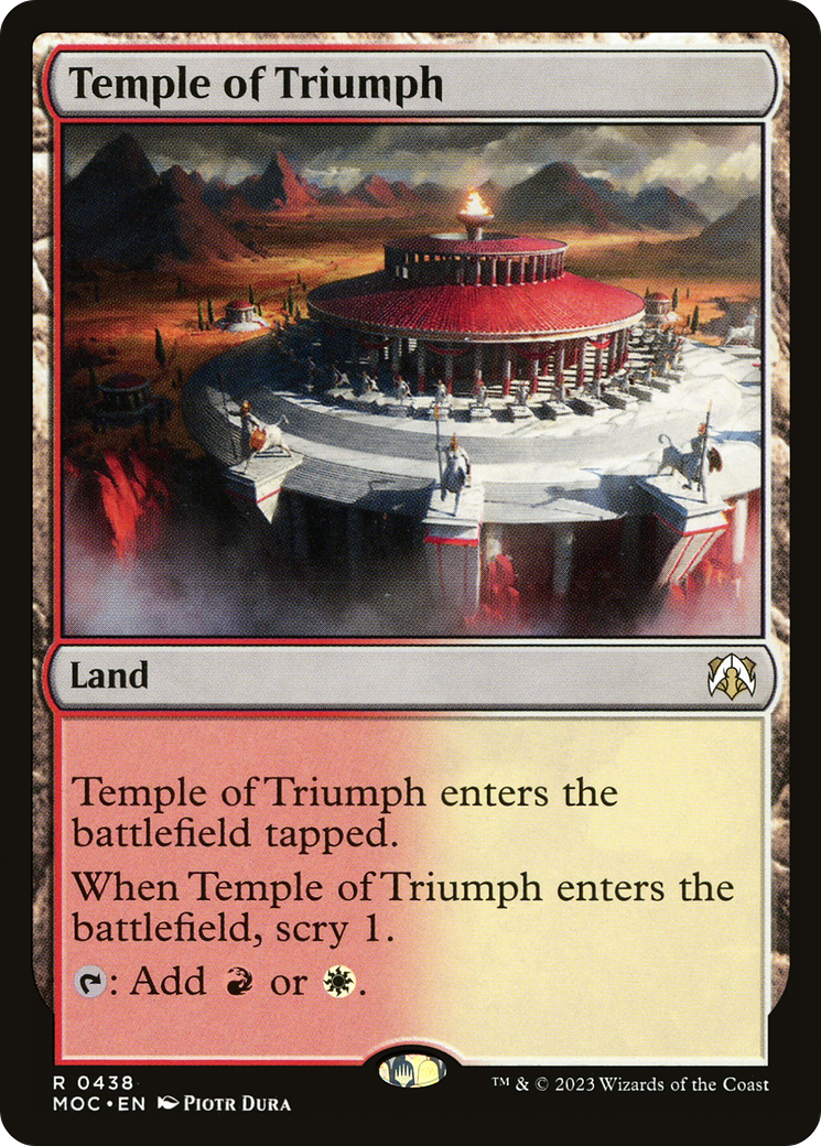 Temple of Triumph [March of the Machine Commander] | Exor Games New Glasgow