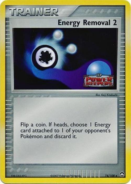 Energy Removal 2 (74/108) (Stamped) [EX: Power Keepers] | Exor Games New Glasgow