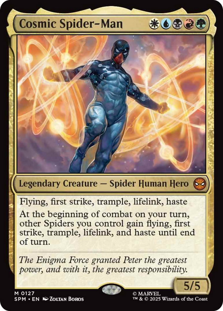Cosmic Spider-Man [Marvel's Spider-Man] | Exor Games New Glasgow