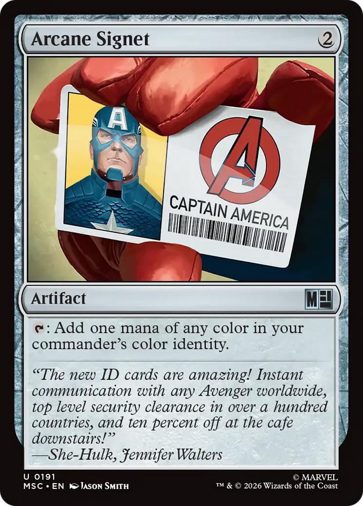 Arcane Signet [Marvel Super Heroes Commander] | Exor Games New Glasgow