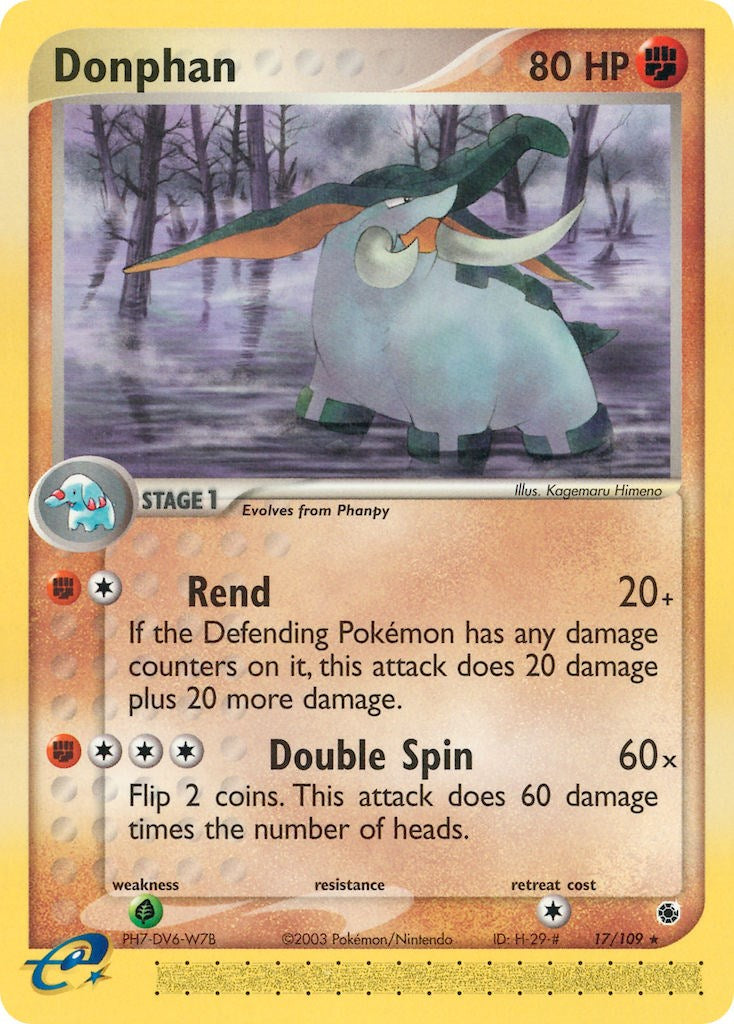 Donphan (17/109) [EX: Ruby & Sapphire] | Exor Games New Glasgow