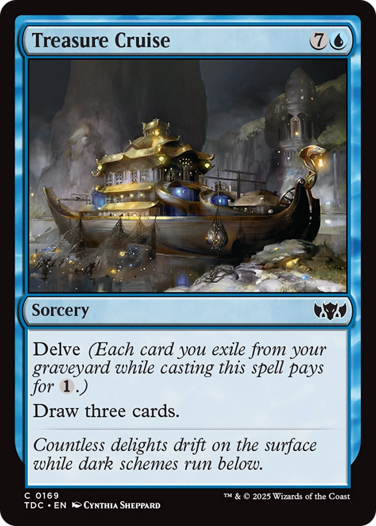 Treasure Cruise [Tarkir: Dragonstorm Commander] | Exor Games New Glasgow
