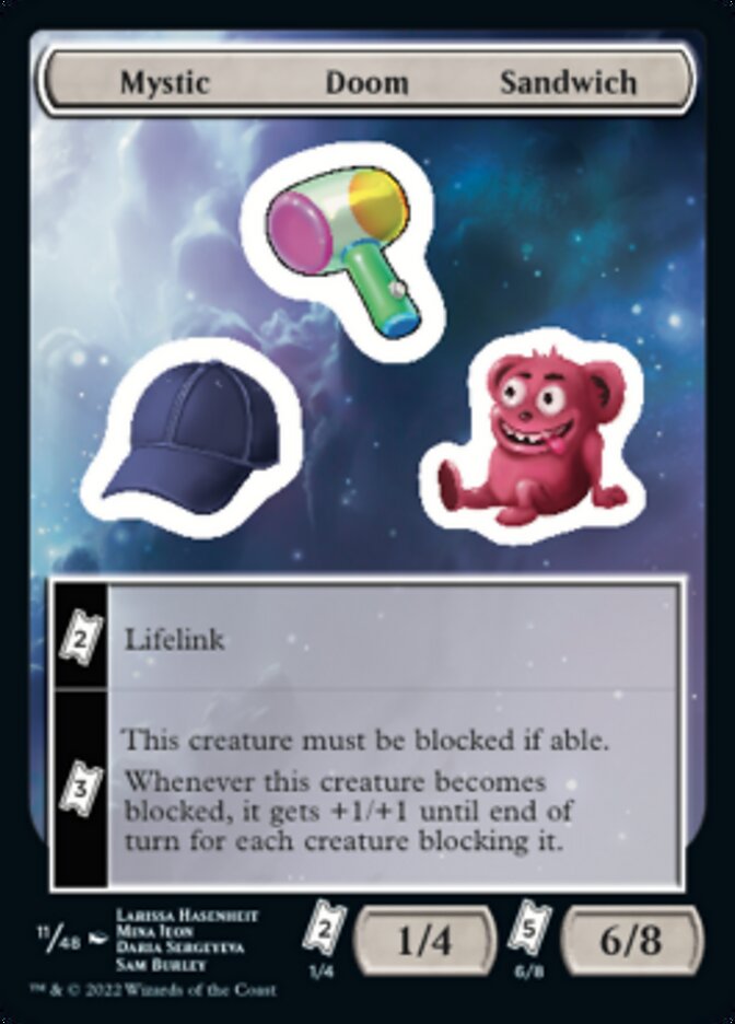 Mystic Doom Sandwich [Unfinity Stickers] | Exor Games New Glasgow