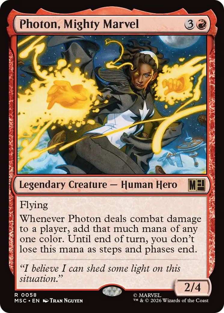 Photon, Mighty Marvel [Marvel Super Heroes Commander] | Exor Games New Glasgow