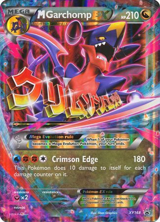 M Garchomp EX (XY168) (Jumbo Card) [XY: Black Star Promos] | Exor Games New Glasgow