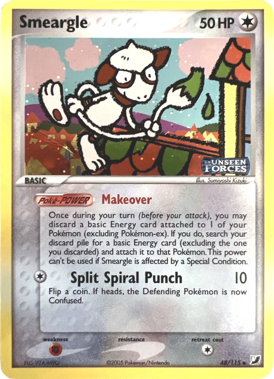 Smeargle (48/115) (Stamped) [EX: Unseen Forces] | Exor Games New Glasgow