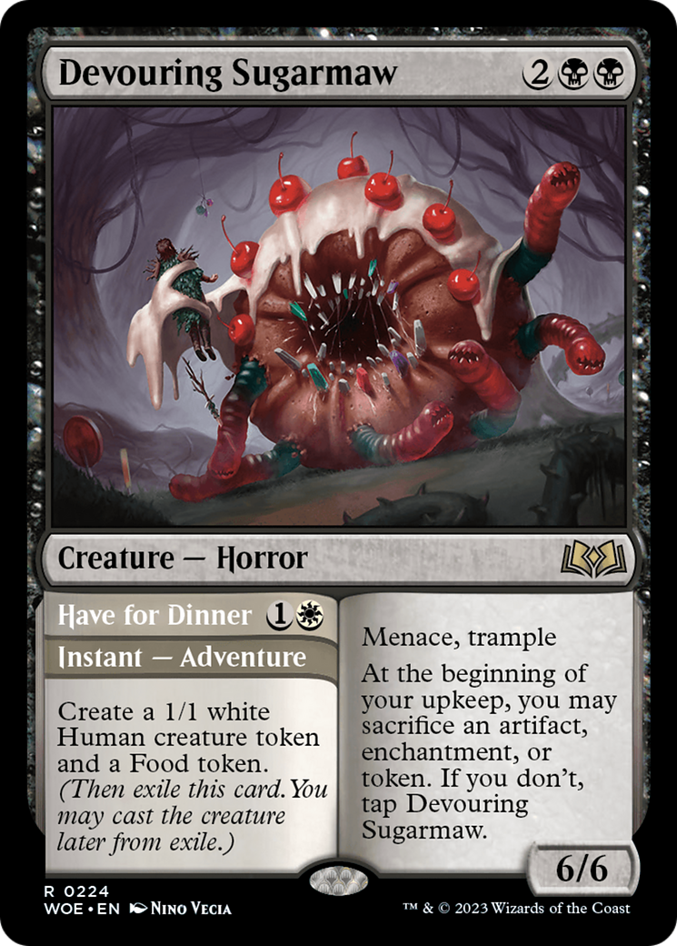 Devouring Sugarmaw // Have For Dinner [Wilds of Eldraine] | Exor Games New Glasgow