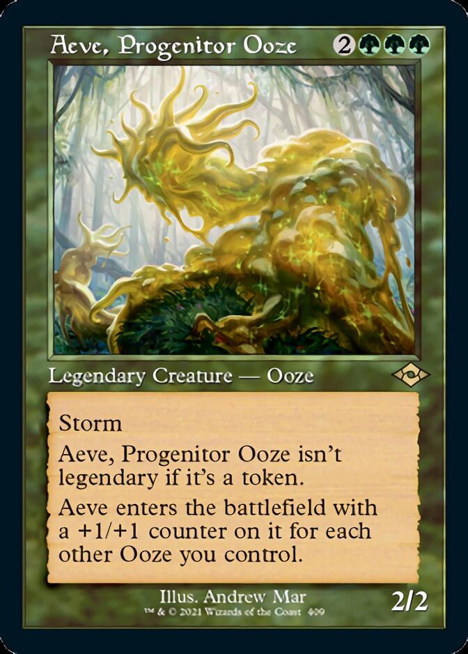 Aeve, Progenitor Ooze (Retro Foil Etched) [Modern Horizons 2] | Exor Games New Glasgow