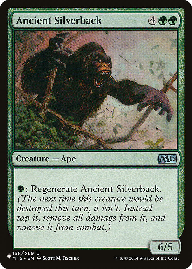 Ancient Silverback [The List Reprints] | Exor Games New Glasgow