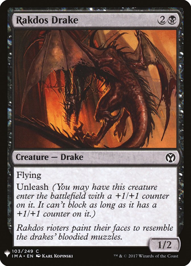 Rakdos Drake [Mystery Booster] | Exor Games New Glasgow