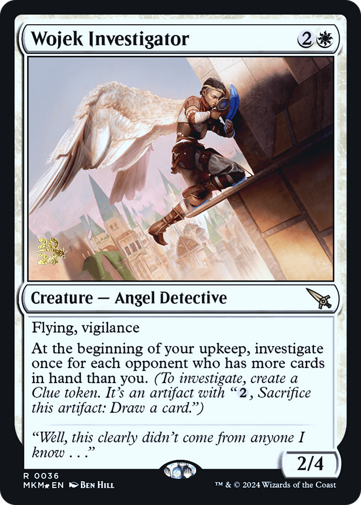 Wojek Investigator [Murders at Karlov Manor Prerelease Promos] | Exor Games New Glasgow