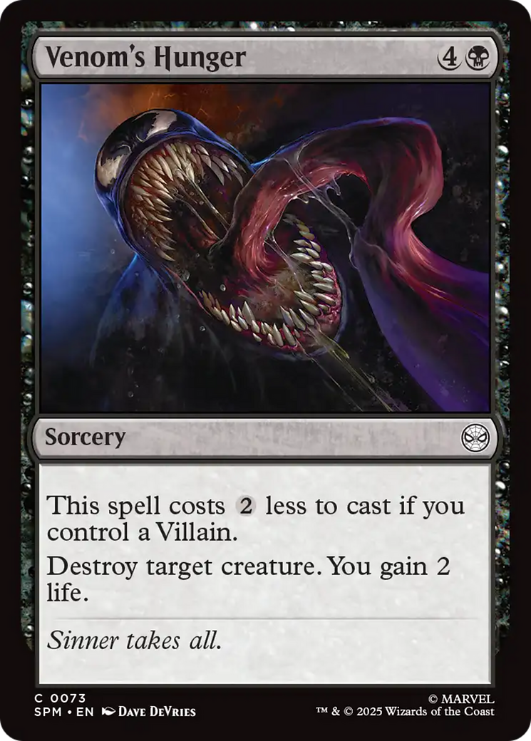 Venom's Hunger [Marvel's Spider-Man] | Exor Games New Glasgow
