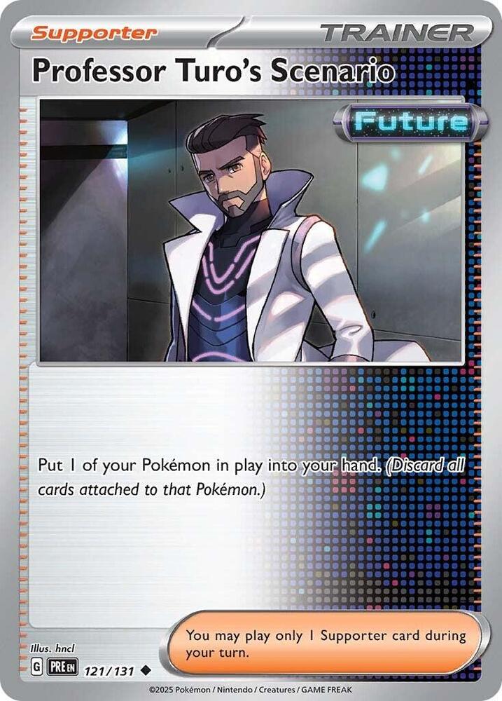 Professor Turo's Scenario (121/131) [Scarlet & Violet: Prismatic Evolutions] | Exor Games New Glasgow
