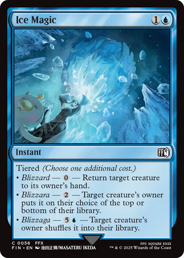 Ice Magic [FINAL FANTASY] | Exor Games New Glasgow