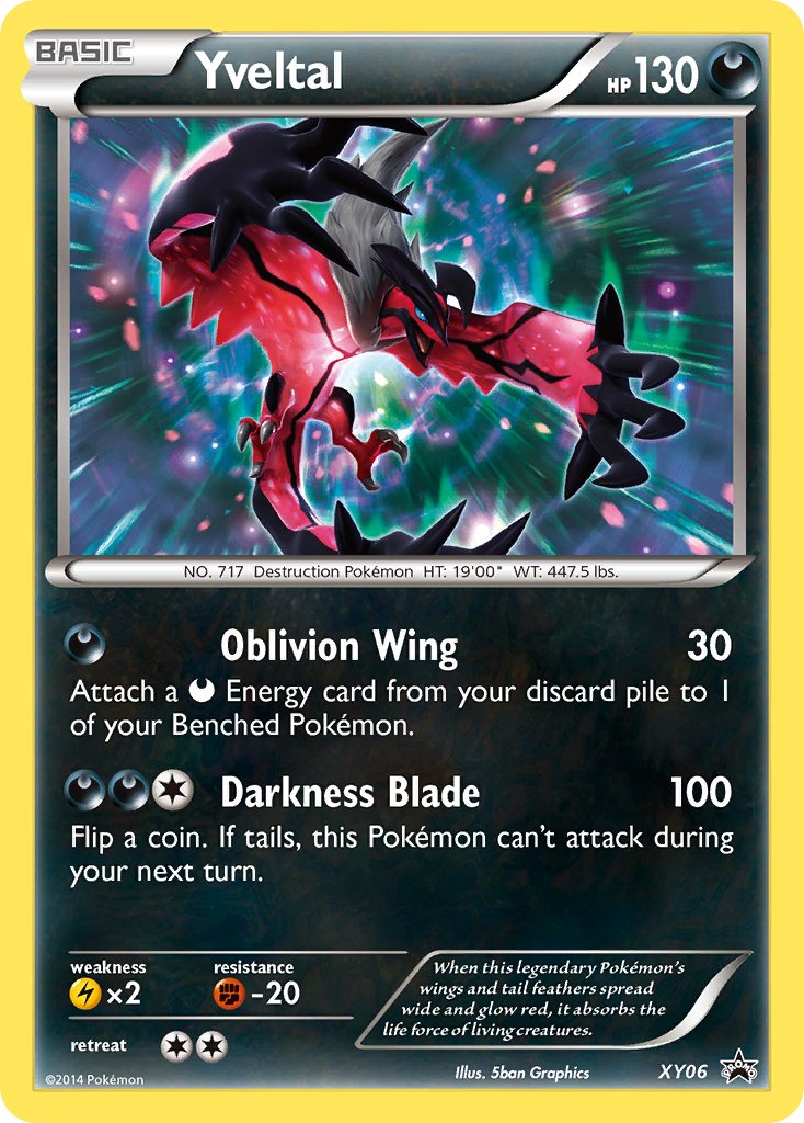 Yveltal (XY06) [XY: Black Star Promos] | Exor Games New Glasgow