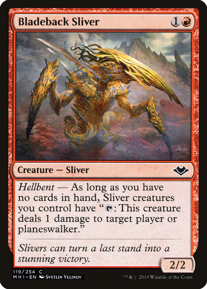 Bladeback Sliver [Modern Horizons] | Exor Games New Glasgow