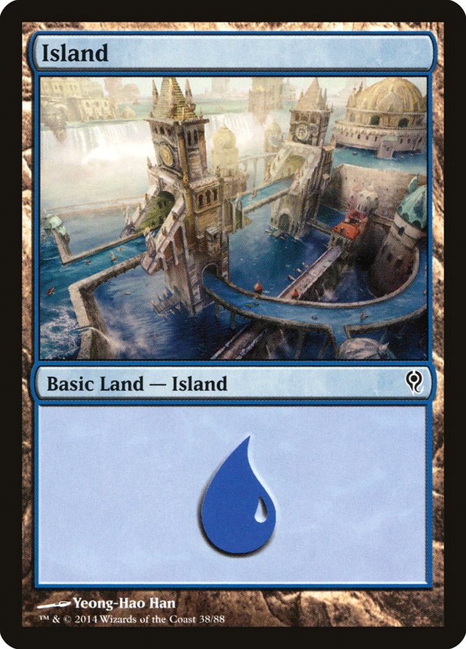 Island (38) [Duel Decks: Jace vs. Vraska] | Exor Games New Glasgow