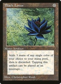 Black Lotus (Oversized) [Oversize Cards] | Exor Games New Glasgow