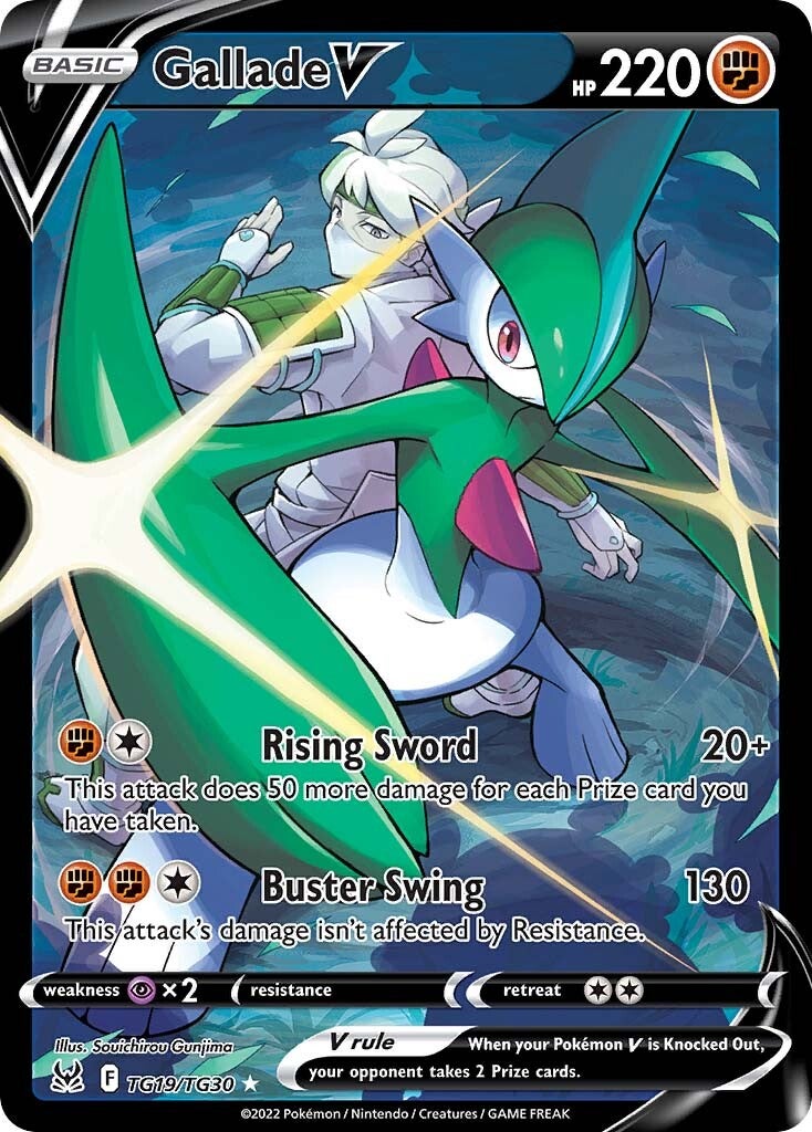 Gallade V (TG19/TG30) [Sword & Shield: Lost Origin] | Exor Games New Glasgow