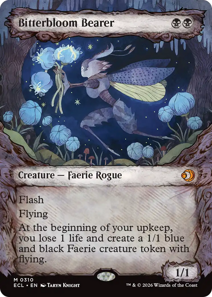 Bitterbloom Bearer (Showcase) [Lorwyn Eclipsed] | Exor Games New Glasgow